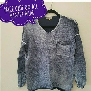 SALEComfy Blue Sweater